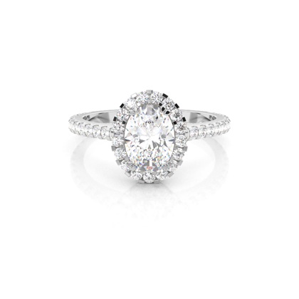 Oval Diamond Engagement Rings