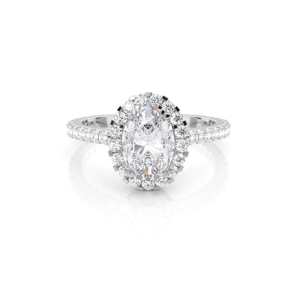 Oval Diamond Engagement Rings