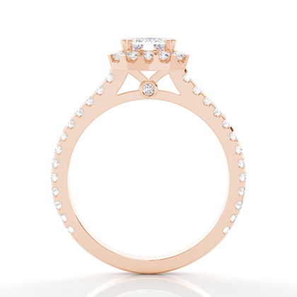 Multi Diamant Verlobungsring in einer Krappenfassung