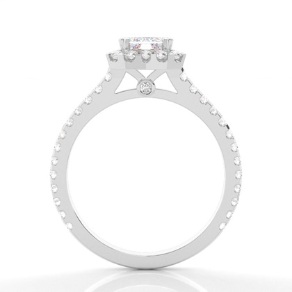 Multi Diamant Verlobungsring in einer Krappenfassung