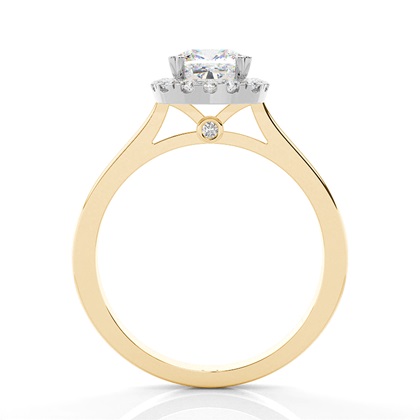 Multi Diamantring in einer Krappenfassung