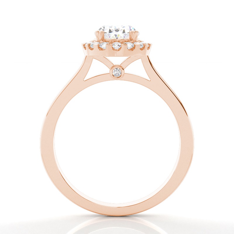 Multi Diamant Verlobungsring in einer Krappenfassung