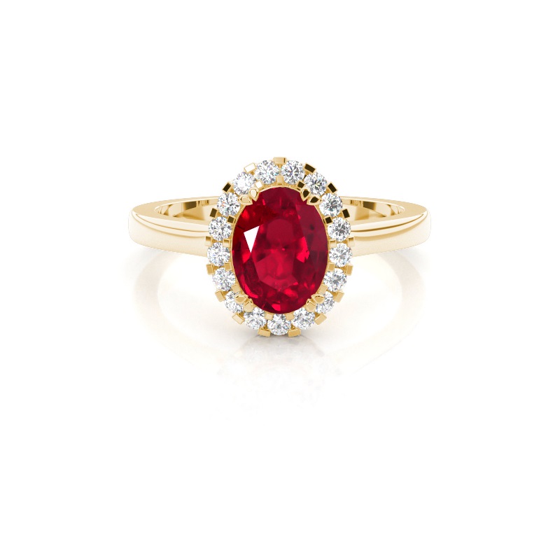 Oval Gemstone Rings & Jewellery