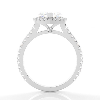 Multi Diamant Verlobungsring in einer Krappenfassung