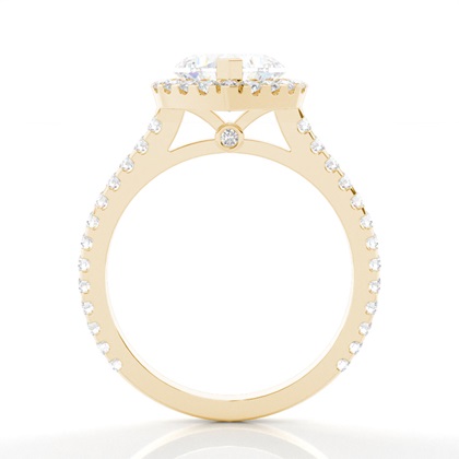 Multi Diamant Verlobungsring in einer Krappenfassung