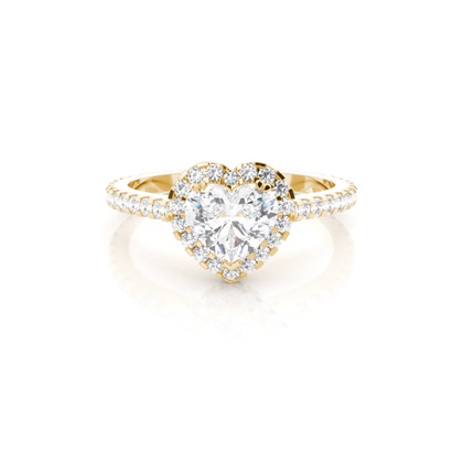 Yellow Gold Diamond Engagement Rings