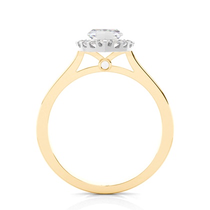 Marquise Schliff Mischmetalle Diamantringe