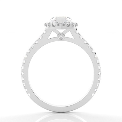 Multi Diamant Verlobungsring in einer Krappenfassung