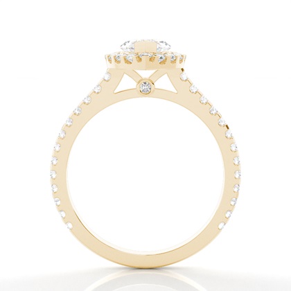 Multi Diamant Verlobungsring in einer Krappenfassung