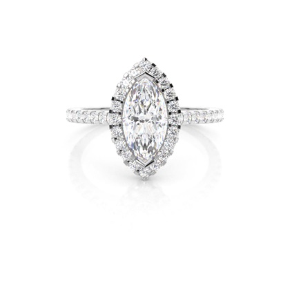 Marquise Diamond Engagement Rings