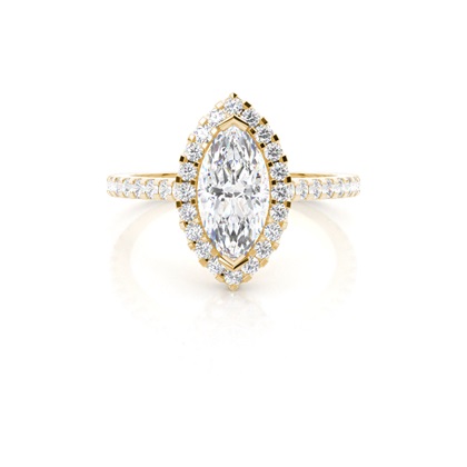 Yellow Gold Diamond Engagement Rings