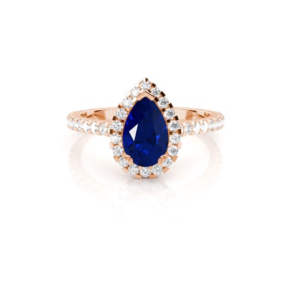 Rose Gold Gemstone Rings & Jewellery
