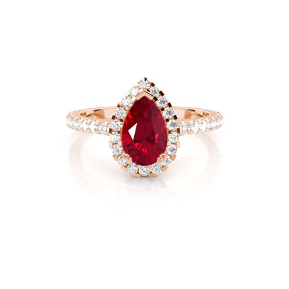 Pear Shaped Gemstone Rings & Jewellery