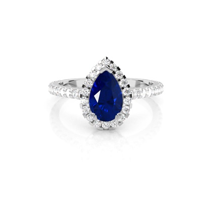 Pear Shaped Gemstone Rings & Jewellery