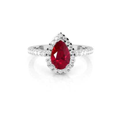 Pear Shaped Gemstone Rings & Jewellery