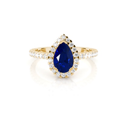 Yellow Gold Gemstone Rings & Diamond Earrings