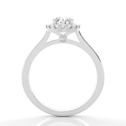 Multi Diamantring in einer Krappenfassung