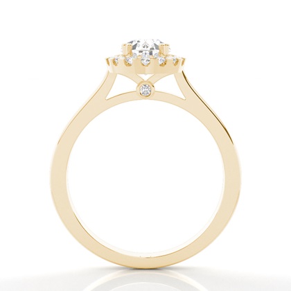 Multi Diamant Verlobungsring in einer Krappenfassung