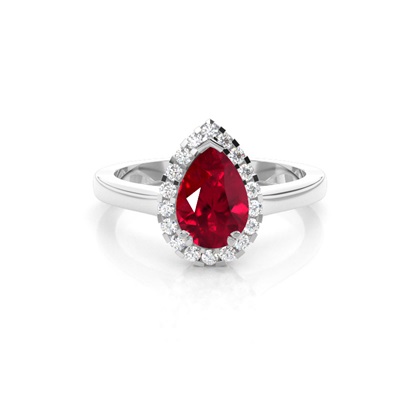 Pear Shaped Gemstone Rings & Jewellery