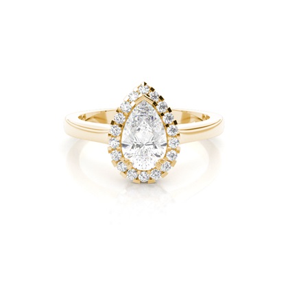 Pear Diamond Rings