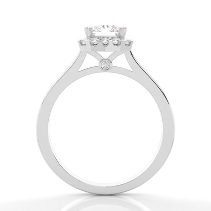 Multi Diamantring in einer Krappenfassung