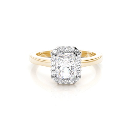 Radiant Diamond Rings