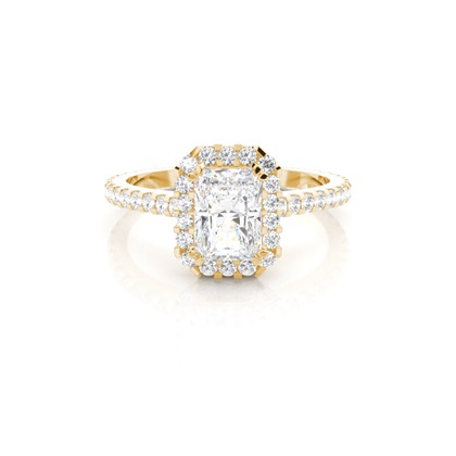 Radiant Diamond Engagement Rings