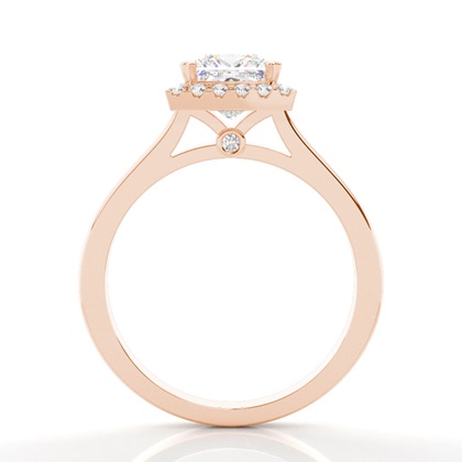 Multi Diamant Verlobungsring in einer Krappenfassung