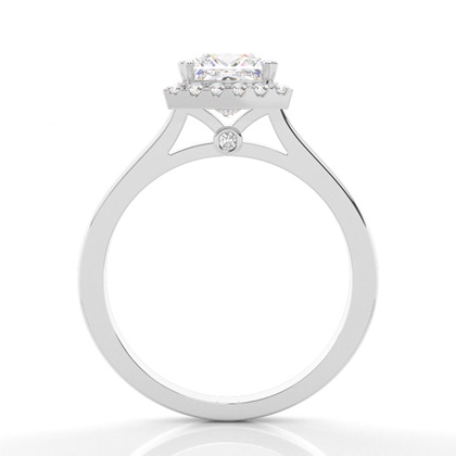 Multi Diamantring in einer Krappenfassung