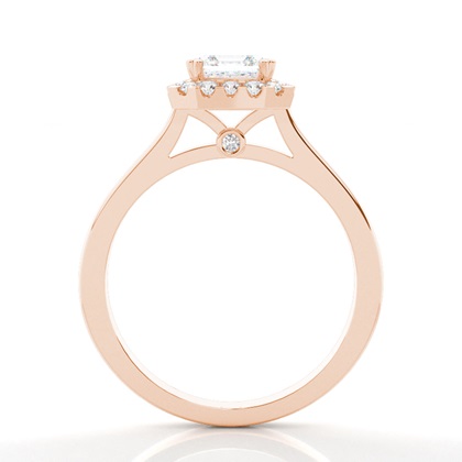 Multi Diamant Verlobungsring in einer Krappenfassung