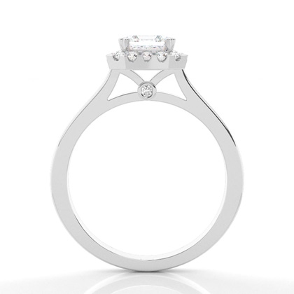 Multi Diamantring in einer Krappenfassung