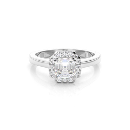 Silver Diamond Rings
