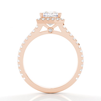 Multi Diamant Verlobungsring in einer Krappenfassung