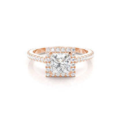 Princess Cut Diamond Engagement Rings