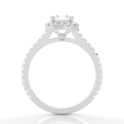 Multi Diamant Verlobungsring in einer Krappenfassung