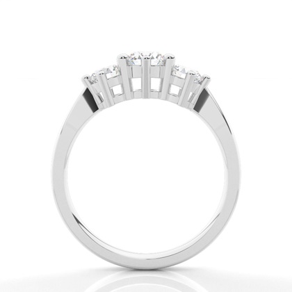 Brilliant Platin Trilogie Verlobungsringe