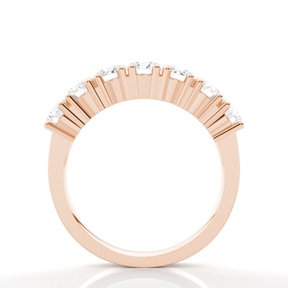 Rose Gold Contemporary Diamond Engagement Rings