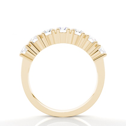 Yellow Gold Contemporary Diamond Engagement Rings