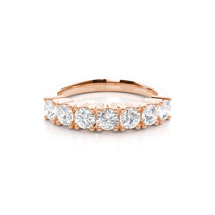 Rose Gold Contemporary Diamond Engagement Rings