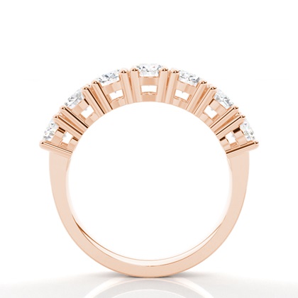 Rose Gold Contemporary Diamond Engagement Rings