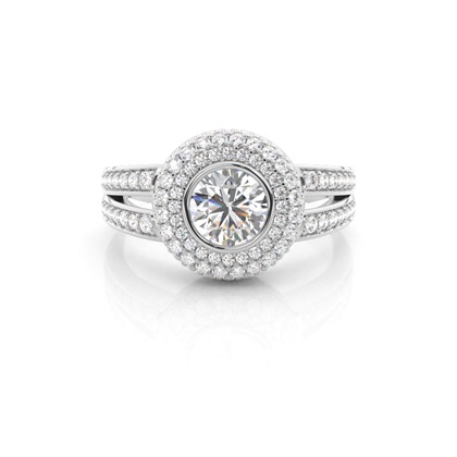 Platinum Diamond Engagement Rings