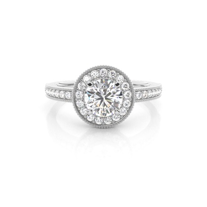 Platinum Diamond Engagement Rings