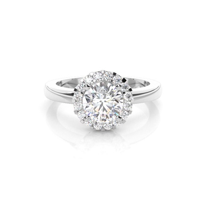 Platinum Diamond Engagement Rings