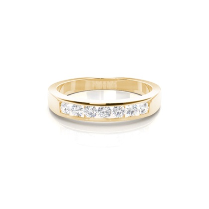 Yellow Gold Contemporary Diamond Engagement Rings