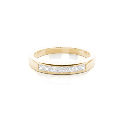 Princess Contemporary Diamond Engagement Rings