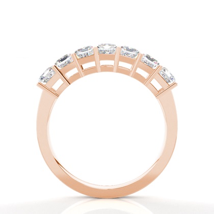 Rose Gold Contemporary Diamond Engagement Rings