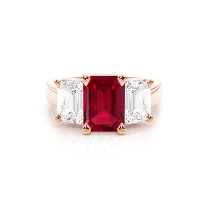 Rose Gold Diamond Rings