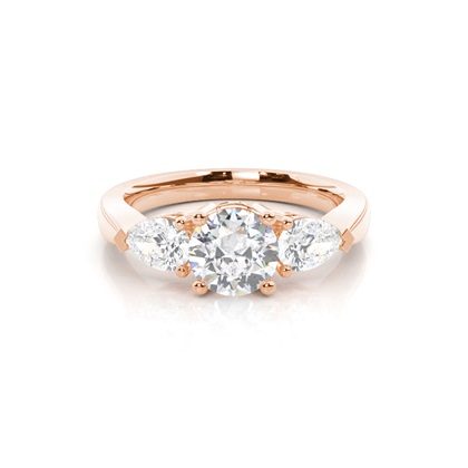Rose Gold Diamond Rings