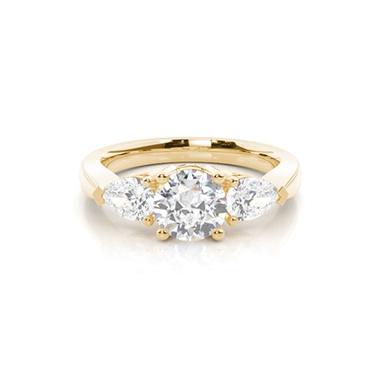Yellow Gold Diamond Rings
