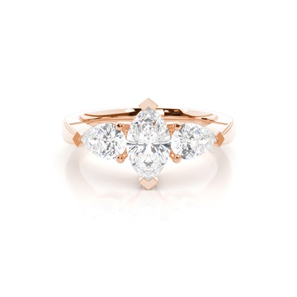 Rose Gold Diamond Rings